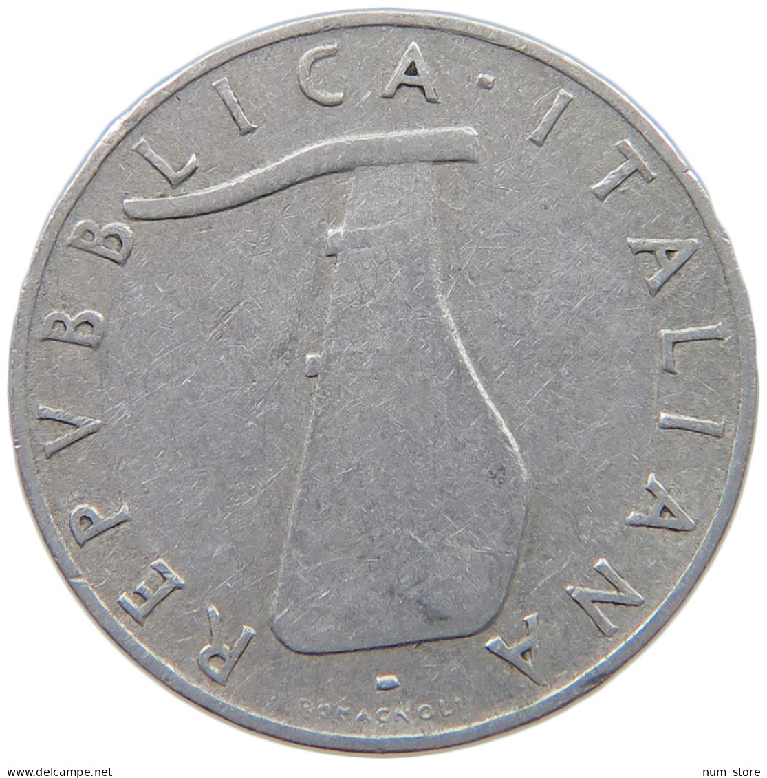 ITALY 5 LIRE 1953 #c006 0715 - 5 Lire