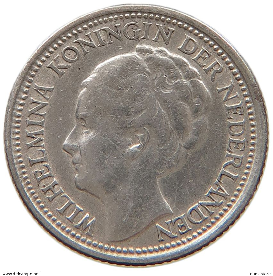 NETHERLANDS 10 CENTS 1938 #a063 0573 - 10 Cent