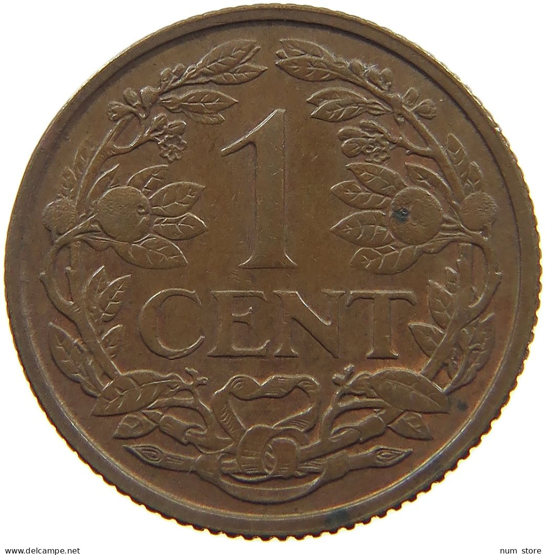 NETHERLANDS 1 CENT 1940 TOP #c083 0473 - 1 Cent