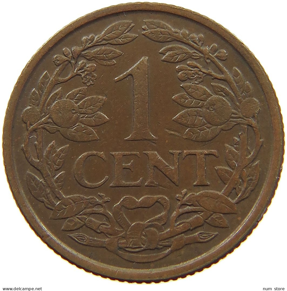 NETHERLANDS 1 CENT 1939 #a013 0427 - 1 Cent