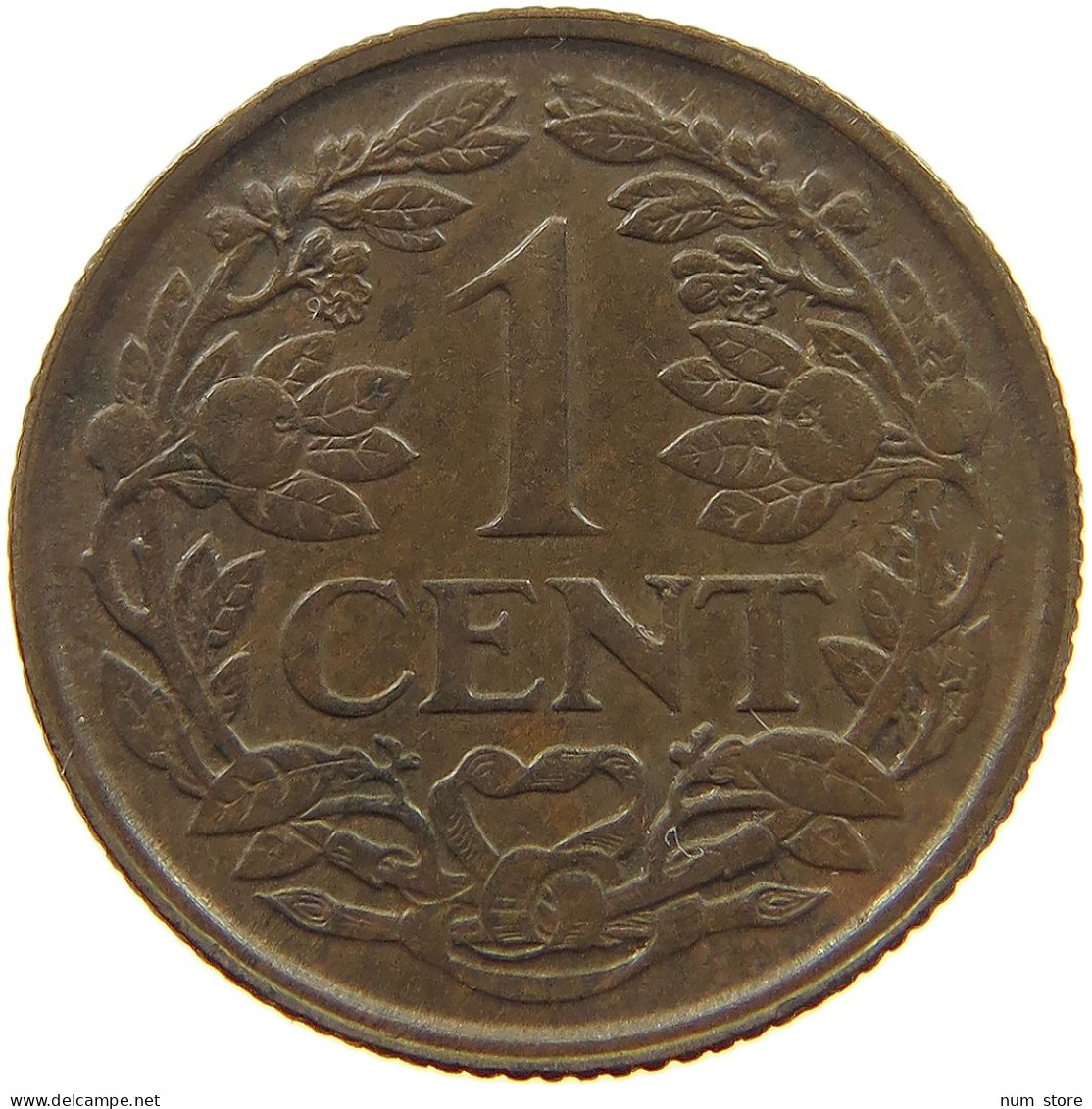 NETHERLANDS 1 CENT 1939 #a013 0295 - 1 Cent