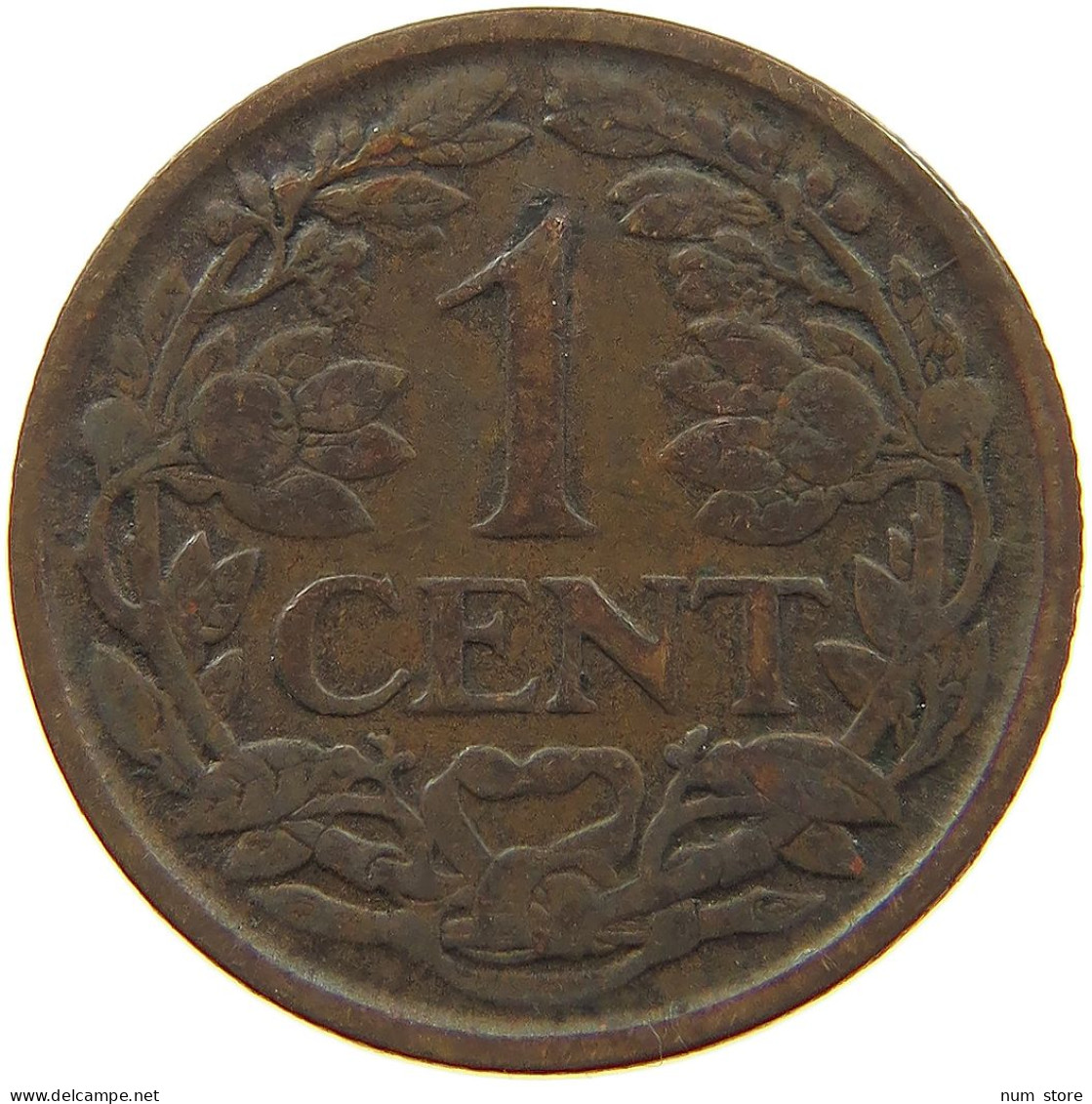 NETHERLANDS 1 CENT 1929 #a013 0411 - 1 Cent