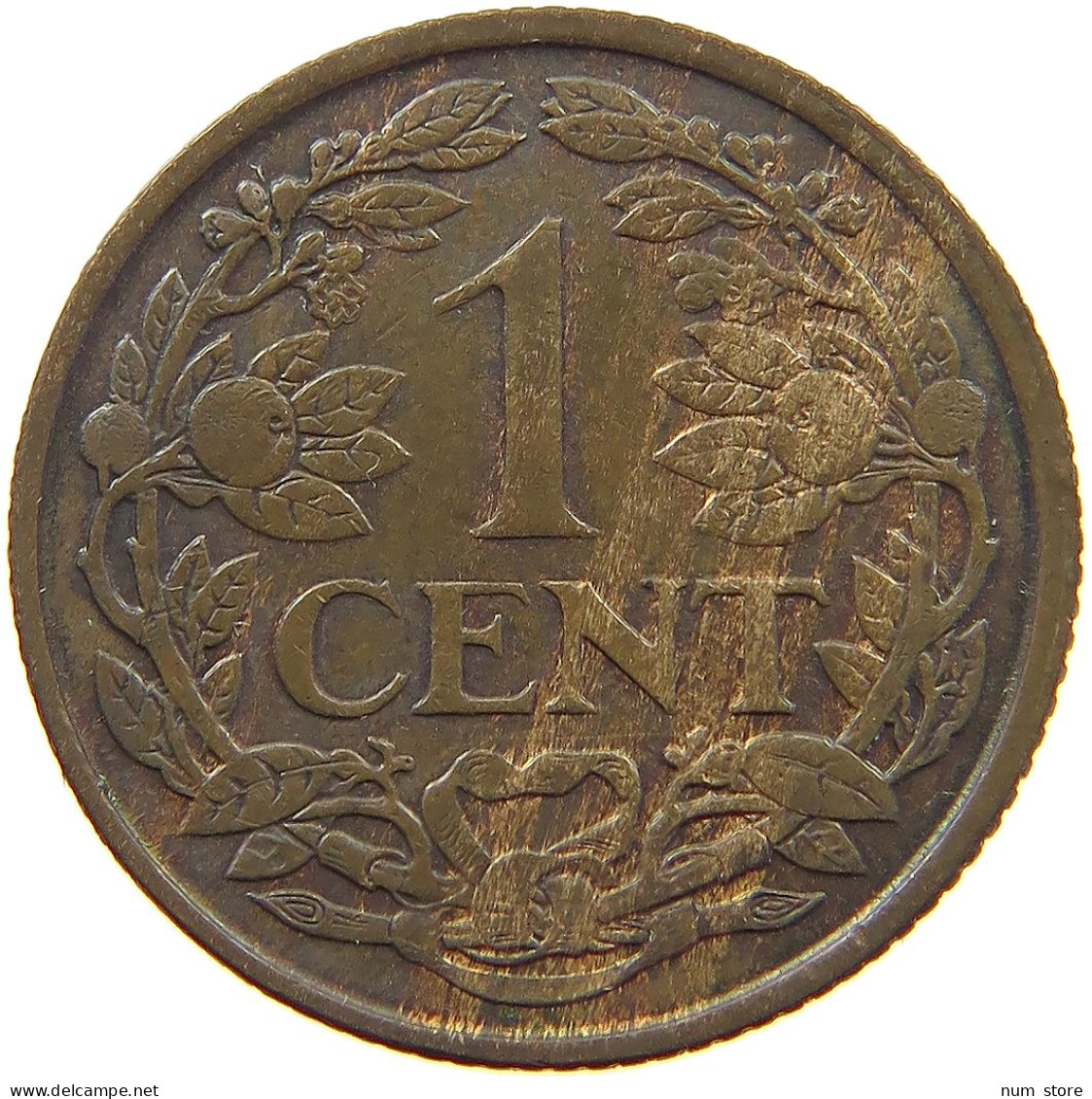 NETHERLANDS 1 CENT 1926 #a013 0291 - 1 Cent
