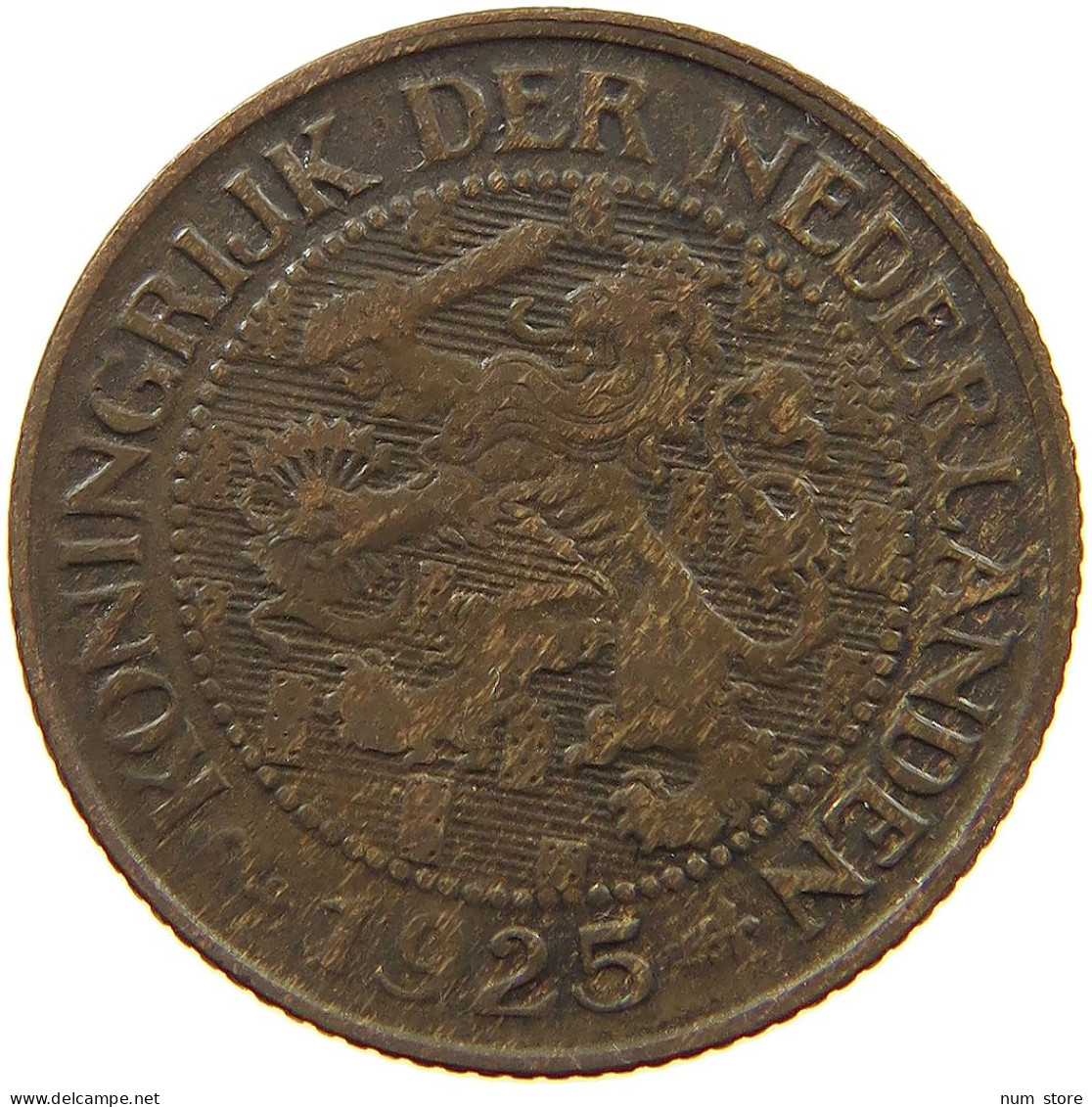 NETHERLANDS 1 CENT 1925 #a013 0419 - 1 Cent