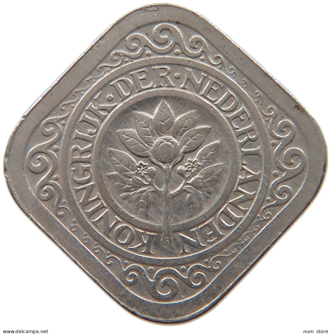 NETHERLANDS 5 CENTS 1914 #a047 0659 - 5 Cent