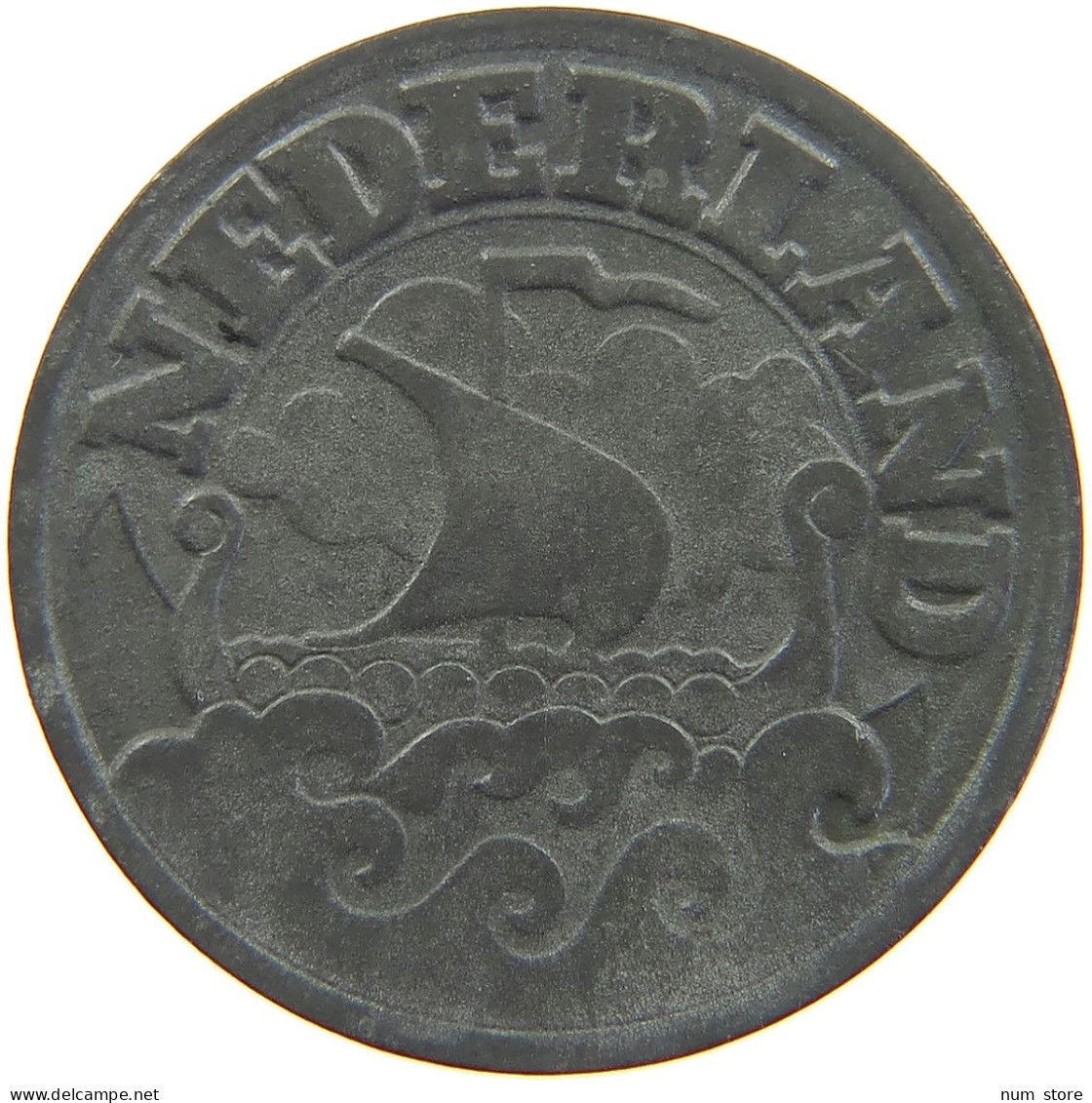 NETHERLANDS 25 CENTS 1941 #a086 0445 - 25 Cent