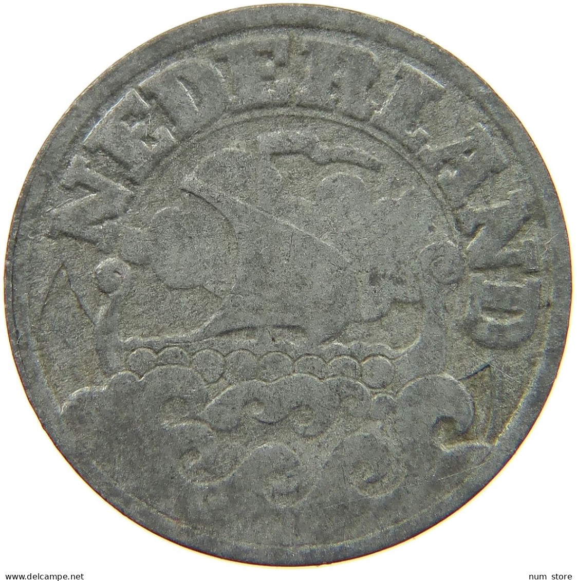 NETHERLANDS 25 CENTS 1941 #a006 0069 - 25 Cent