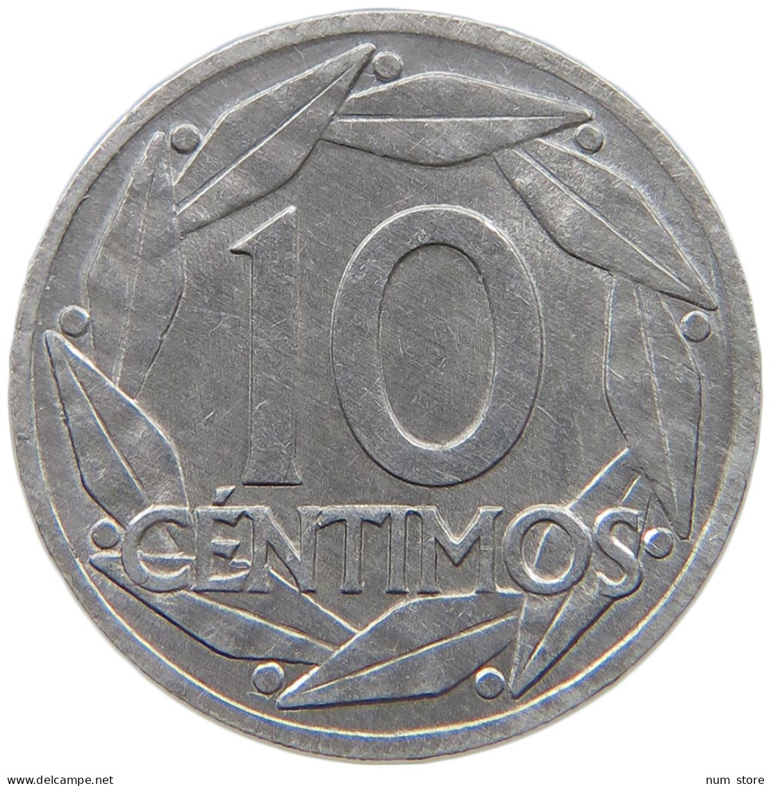 SPAIN 10 CENTIMOS 1959 TOP #s055 0861 - 10 Centimos