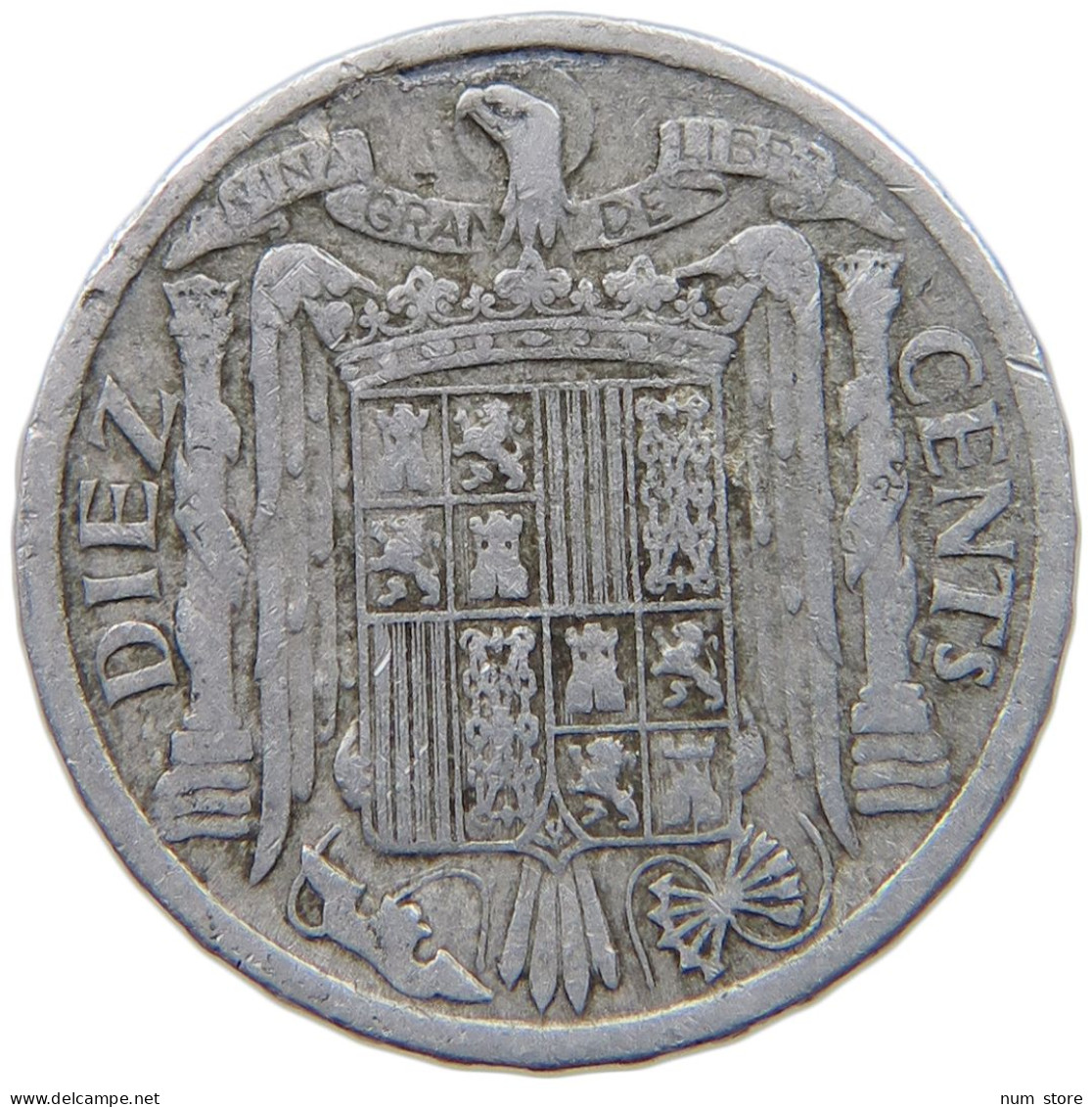 SPAIN 10 CENTIMOS 1940 #c078 0465 - 10 Céntimos