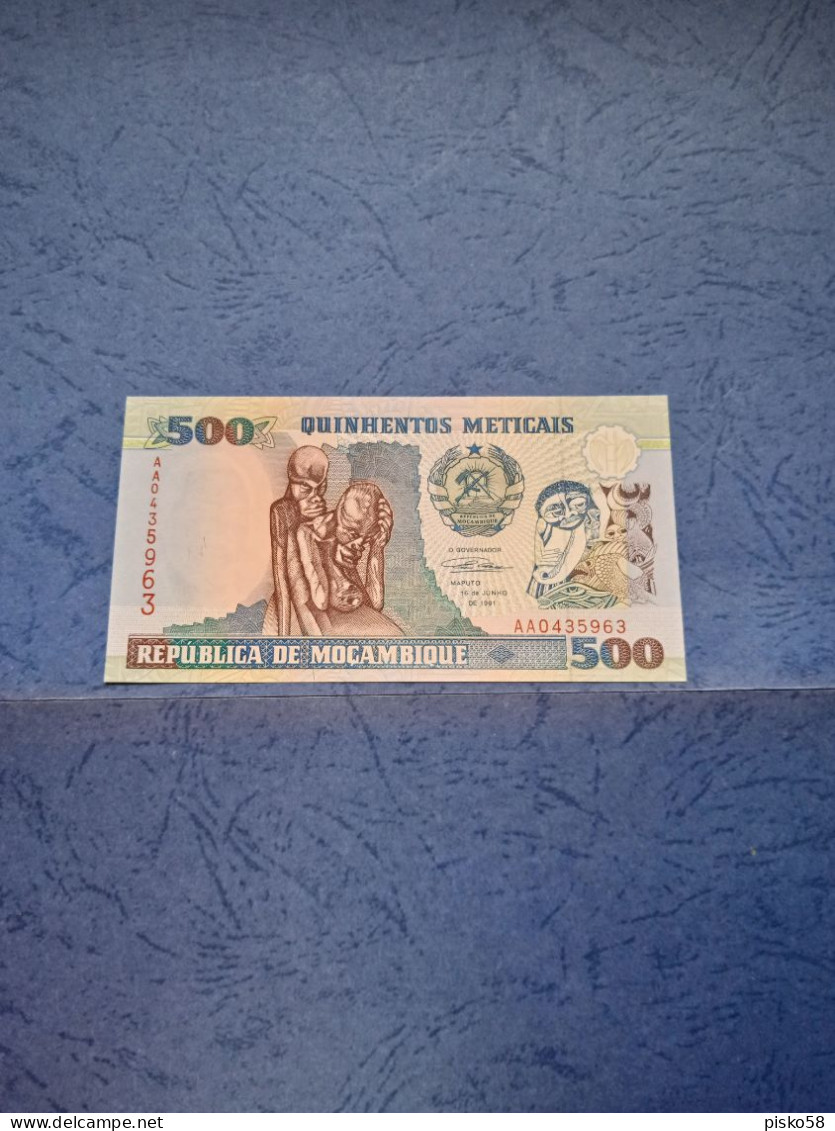 MOZAMBICO-P134 500M 16.6.1991 UNC - Mozambique