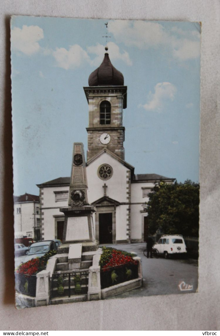 Cpm 1969, Golbey, L'église, Vosges 88 - Golbey