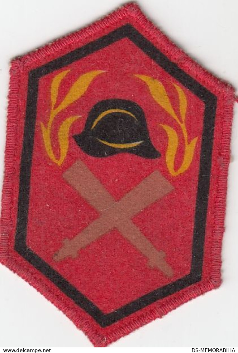 Yugoslavia Fireman Firefighting Squad Uniform Patch Feuerwehr Pompiers - Feuerwehr