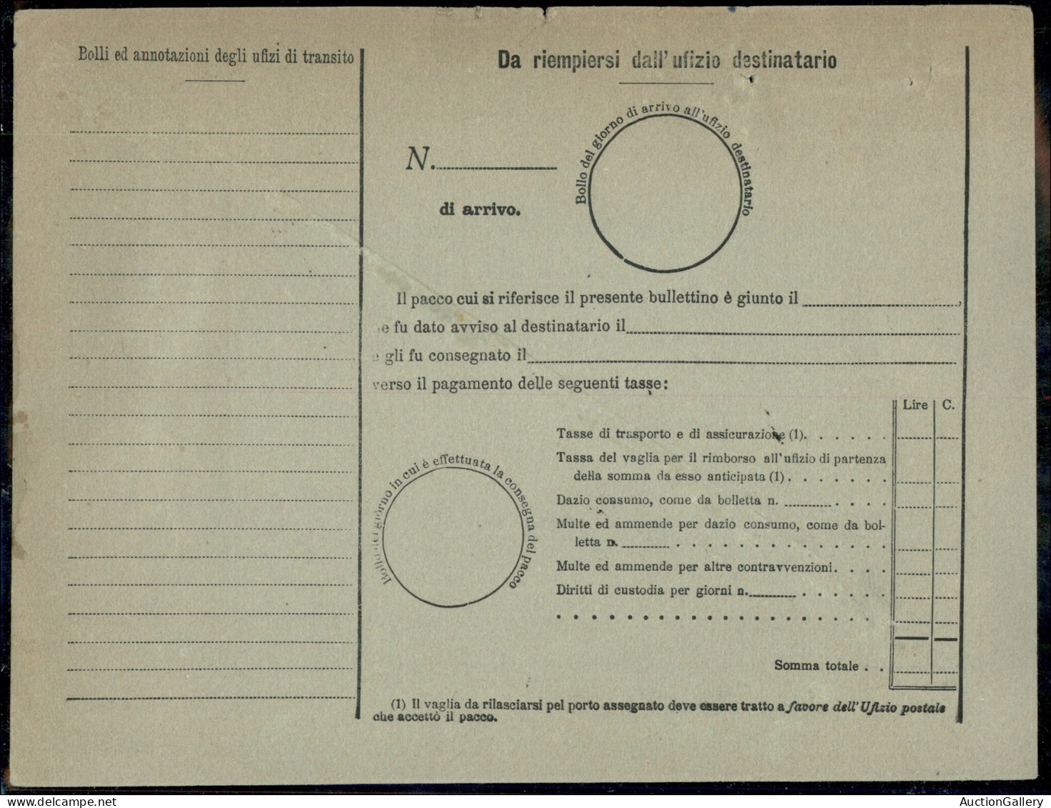 Regno - Umberto I - 1 Lira Umberto (48) Con Tripla Dentellatura Verticale A Sinistra (non Catalogata) + Complementare (3 - Autres & Non Classés