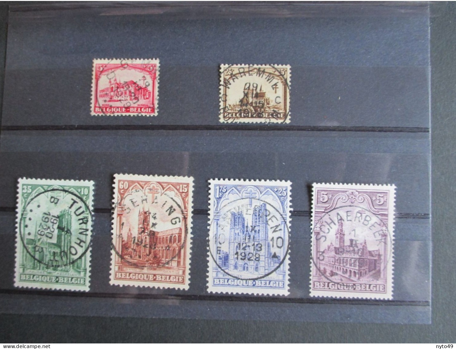 Nr 267/72 - Kathedralen - Volledige Reeks Met Centrale Stempels - OCB € 35 - Used Stamps