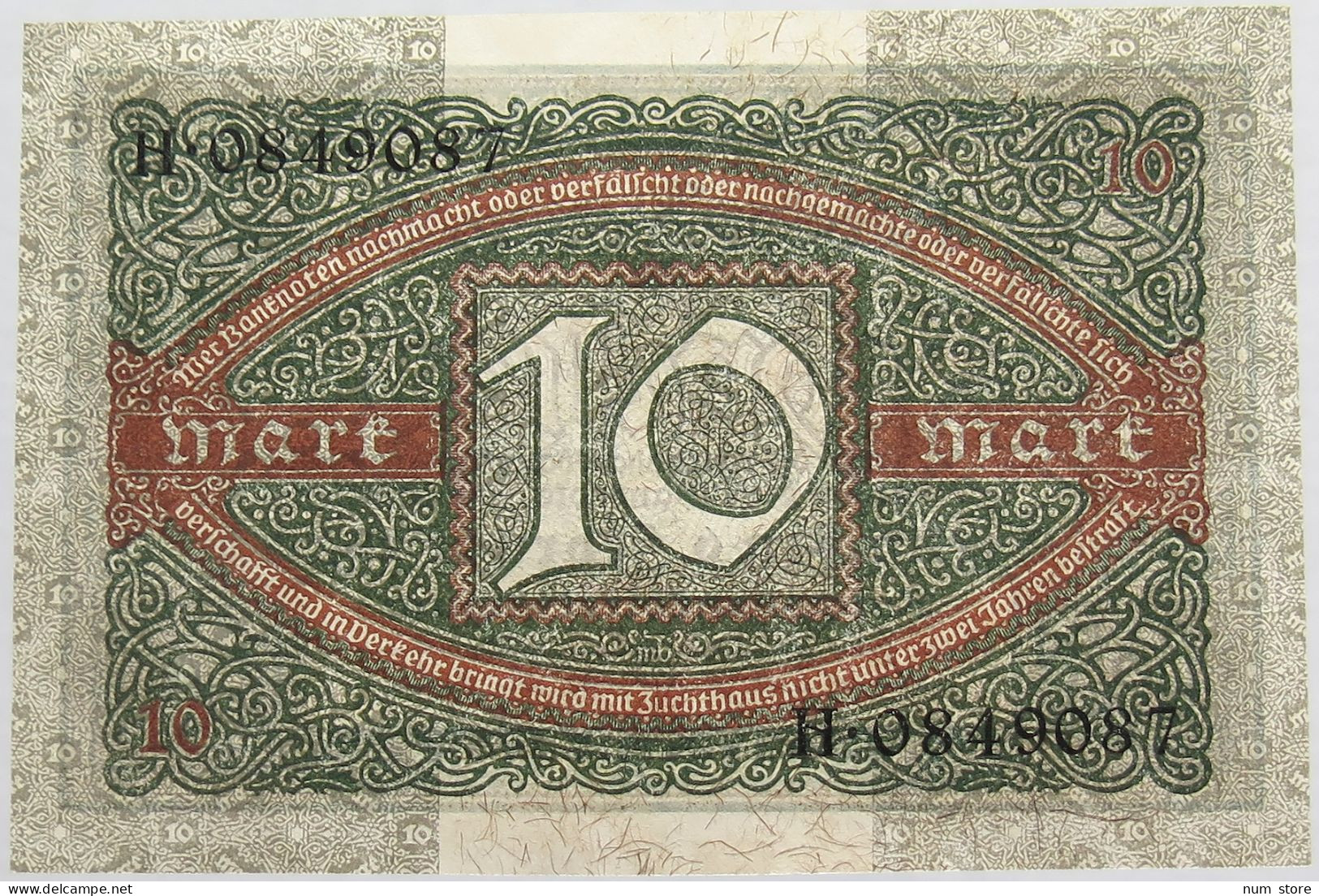 GERMANY 10 MARK 1920 BERLIN #alb008 0291 - 10 Mark