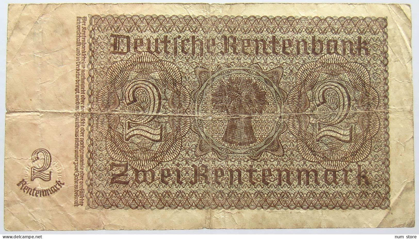 GERMANY 2 MARK 1937 #alb066 0157 - Other & Unclassified