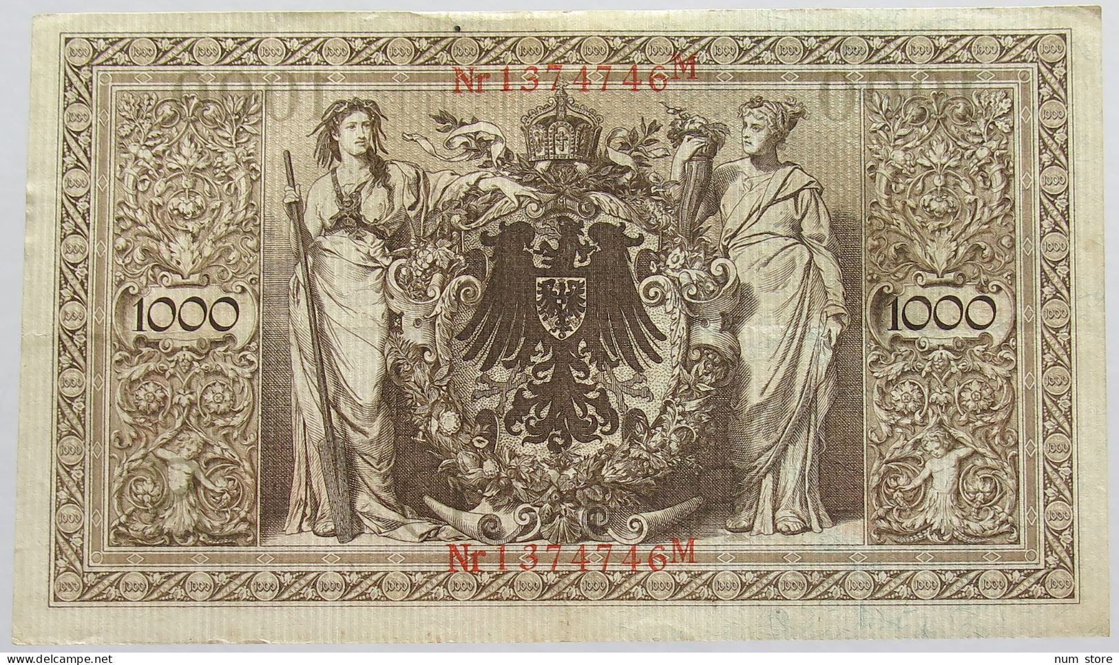 GERMANY 1000 MARK 1910 #alb018 0315 - 1000 Mark