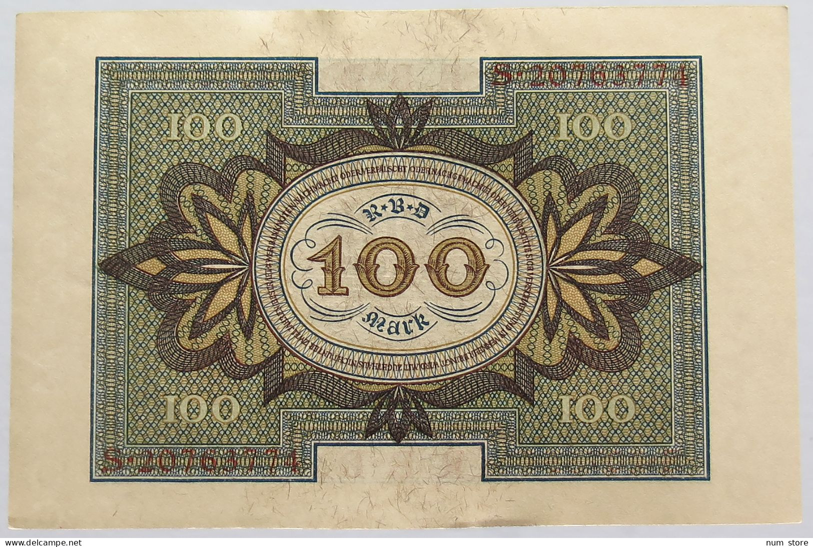 GERMANY 100 MARK 1920 #alb008 0319 - 100 Mark