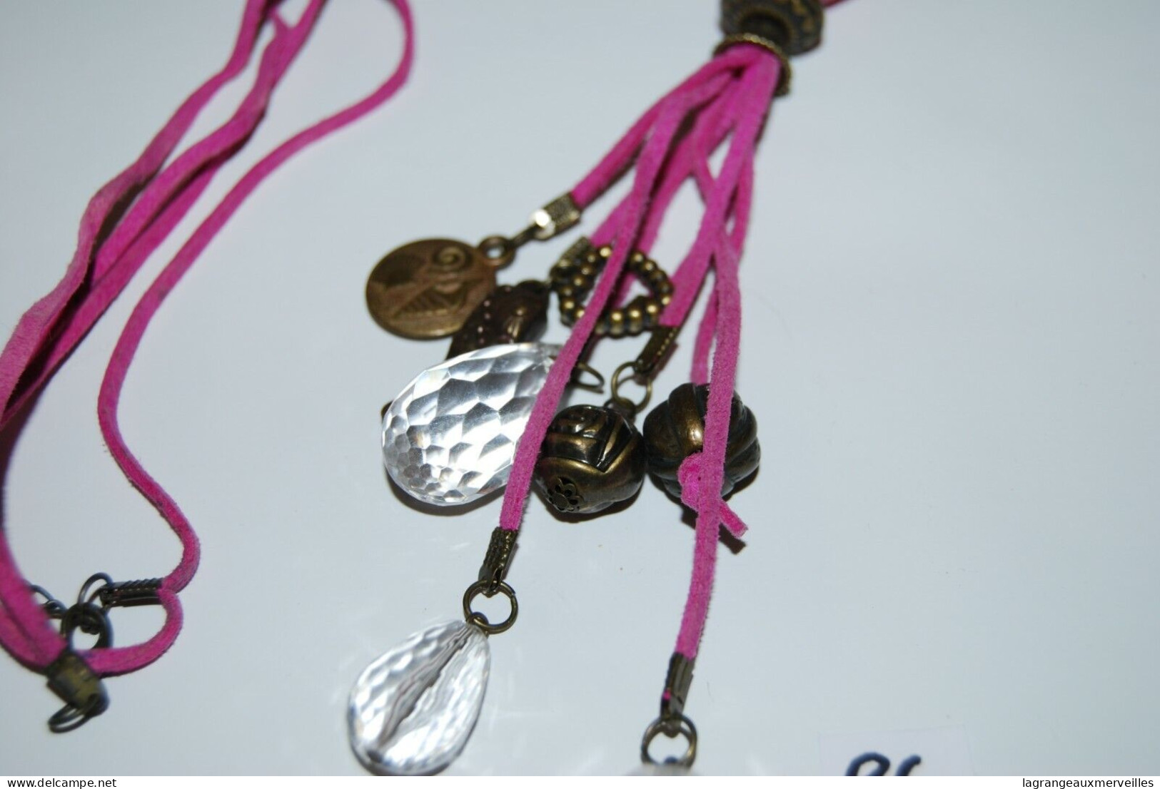 C86 Bijoux Ancien - Fantaisie - Collier - Bracelets