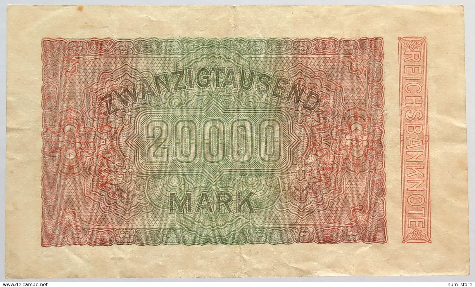 GERMANY 20000 MARK 1923 #alb066 0505 - 20000 Mark