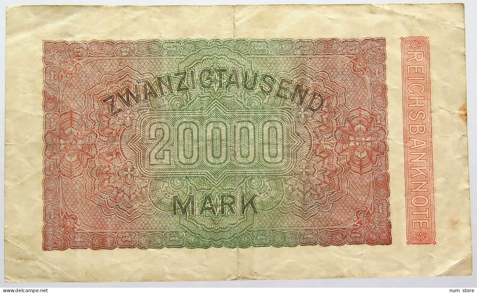 GERMANY 20000 MARK 1923 #alb066 0197 - 20000 Mark