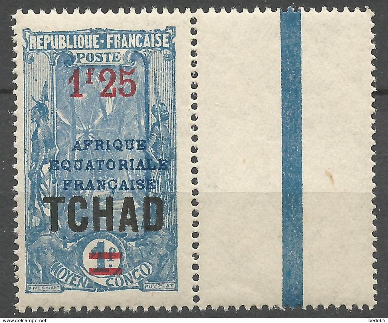 TCHAD N° 48 NEUF** SANS CHARNIERE / Hingeless / MNH - Neufs