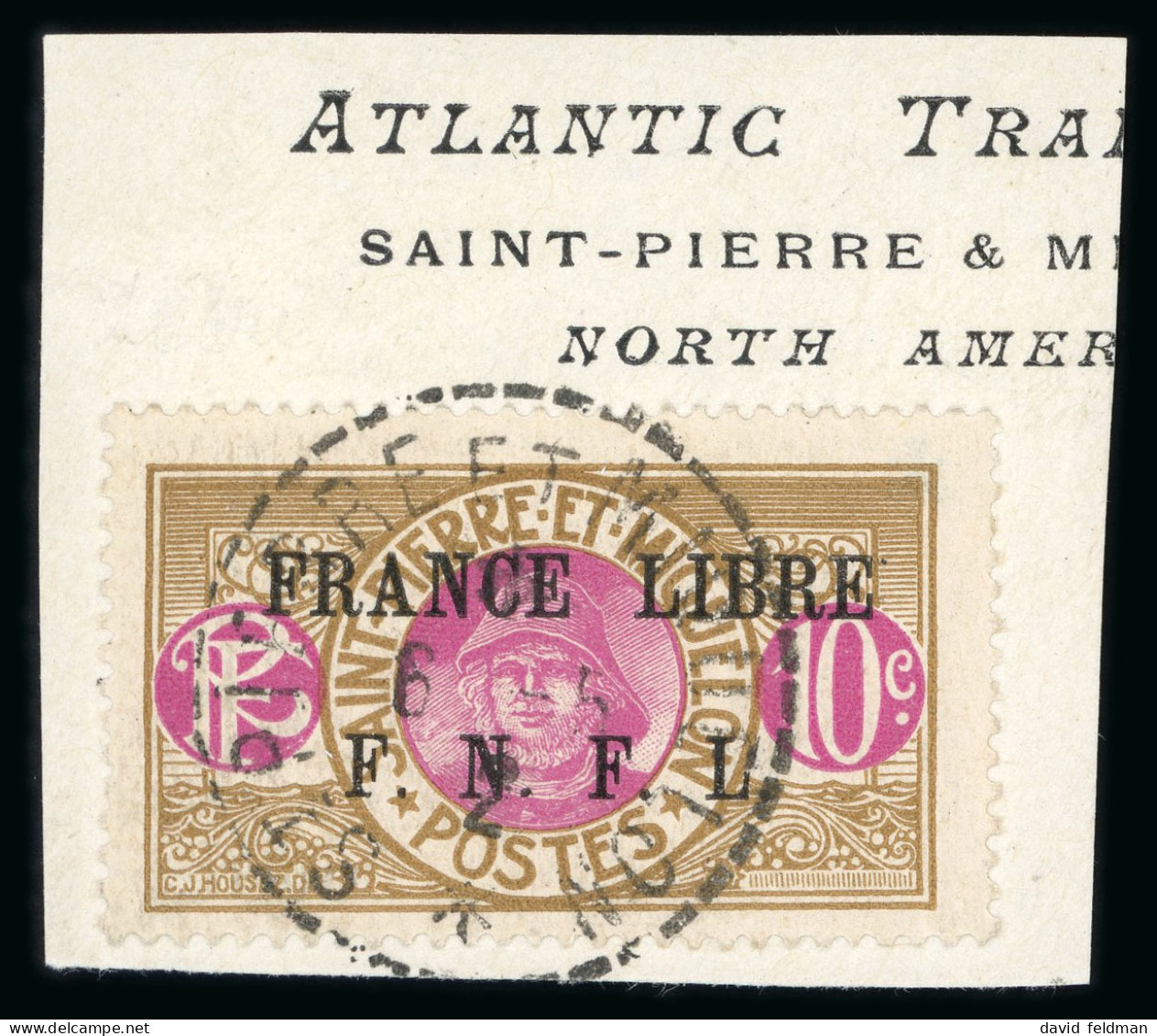 1941-1942, Type Pêcheur, France Libre F.N.F.L., Y&T - Other & Unclassified