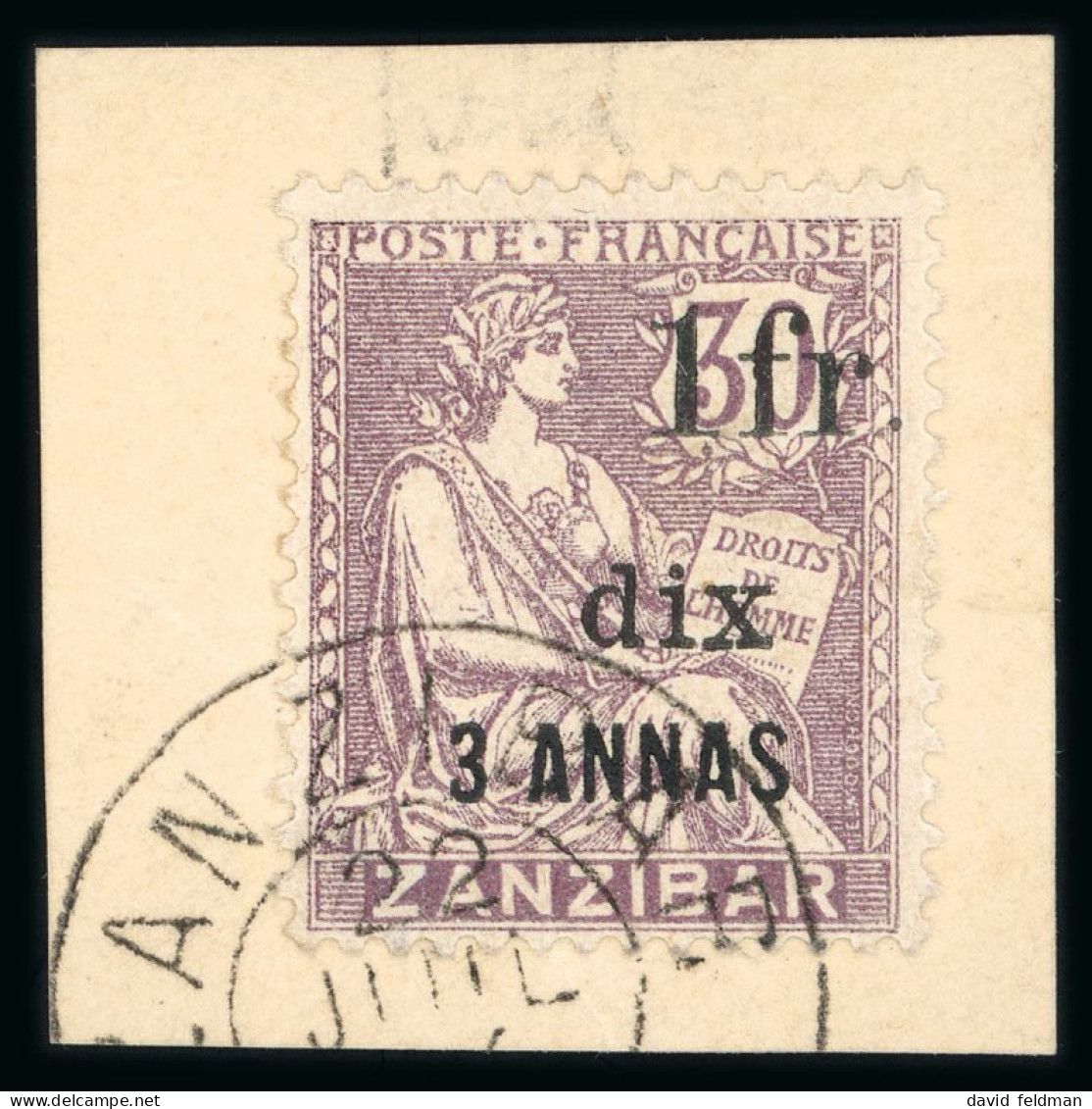 1904, Type Mouchon, Y&T N°67 O, Sur Fragment, Belle - Other & Unclassified