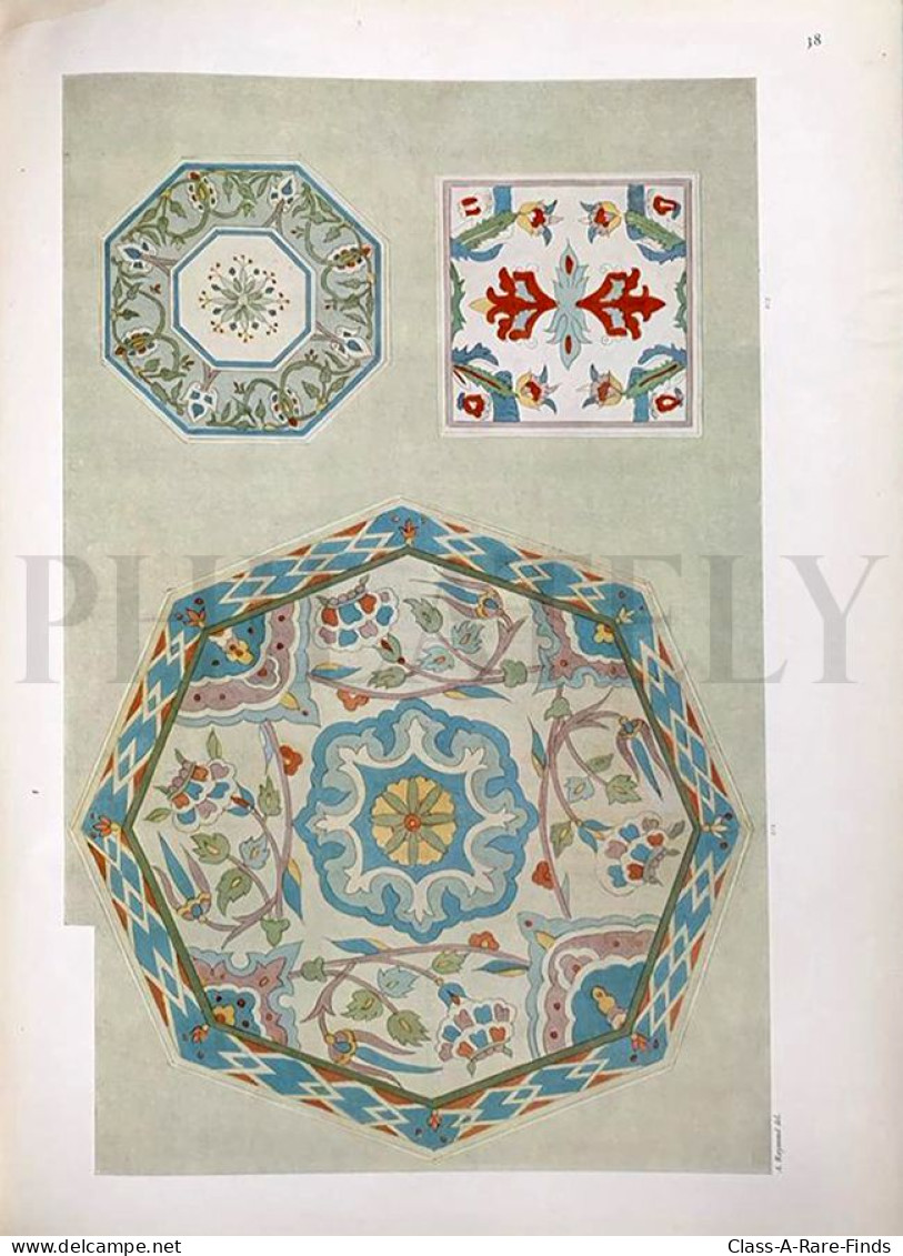 ALTTURKISCHE KERAMIK (ANCIENT TURKISH CERAMICS) IN KLEINASIEN UND KONSTANTINOPEL / ALEXANDER RAYMUND AND KARL WULZINGER