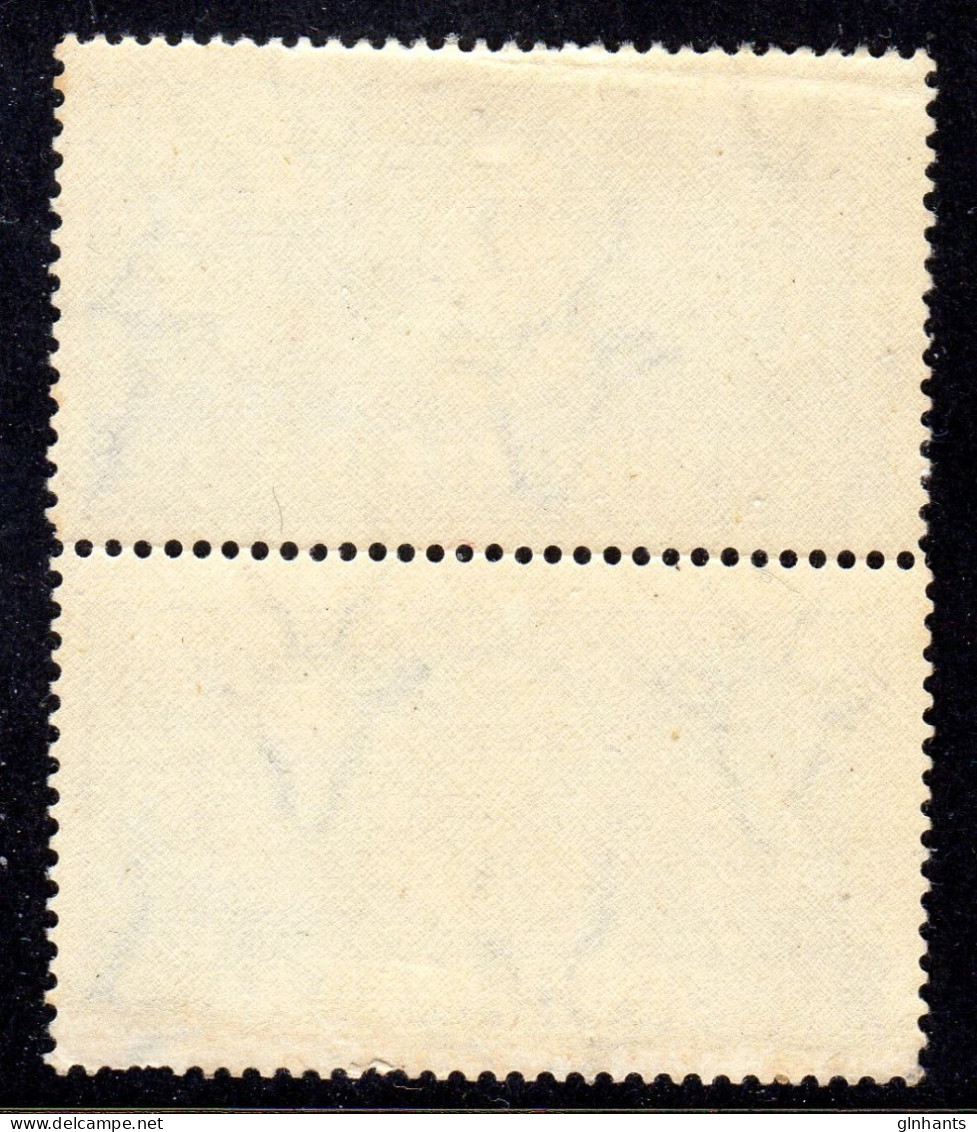 SOUTH AFRICA - 1941 3d AUXILIARY SERVICES VERTICAL PAIR MNH ** SG 91 (2 SCANS) - Unused Stamps