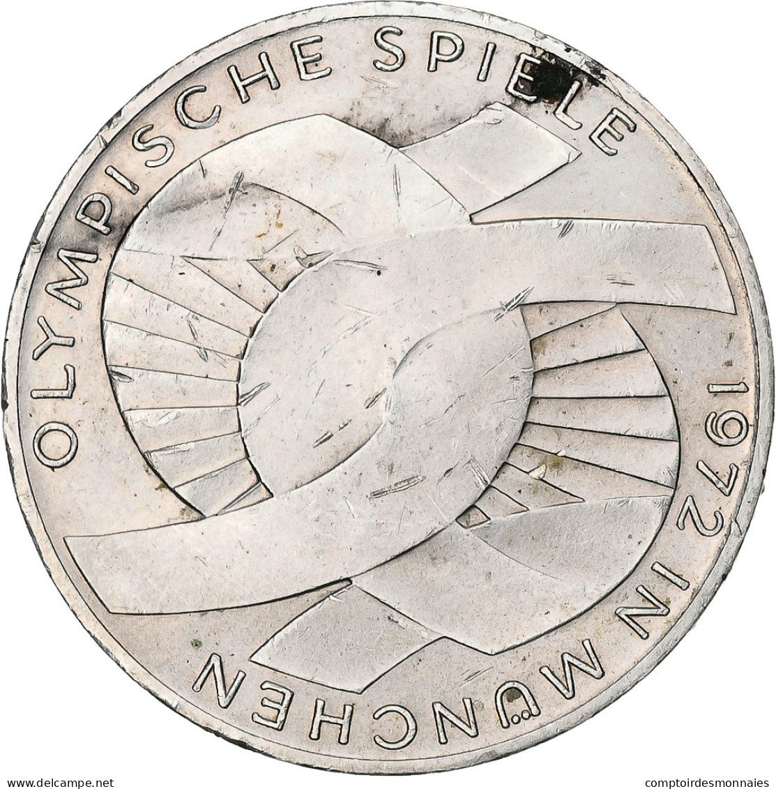 Monnaie, République Fédérale Allemande, 10 Mark, 1972, Munich, TTB, Argent - Commémoratives