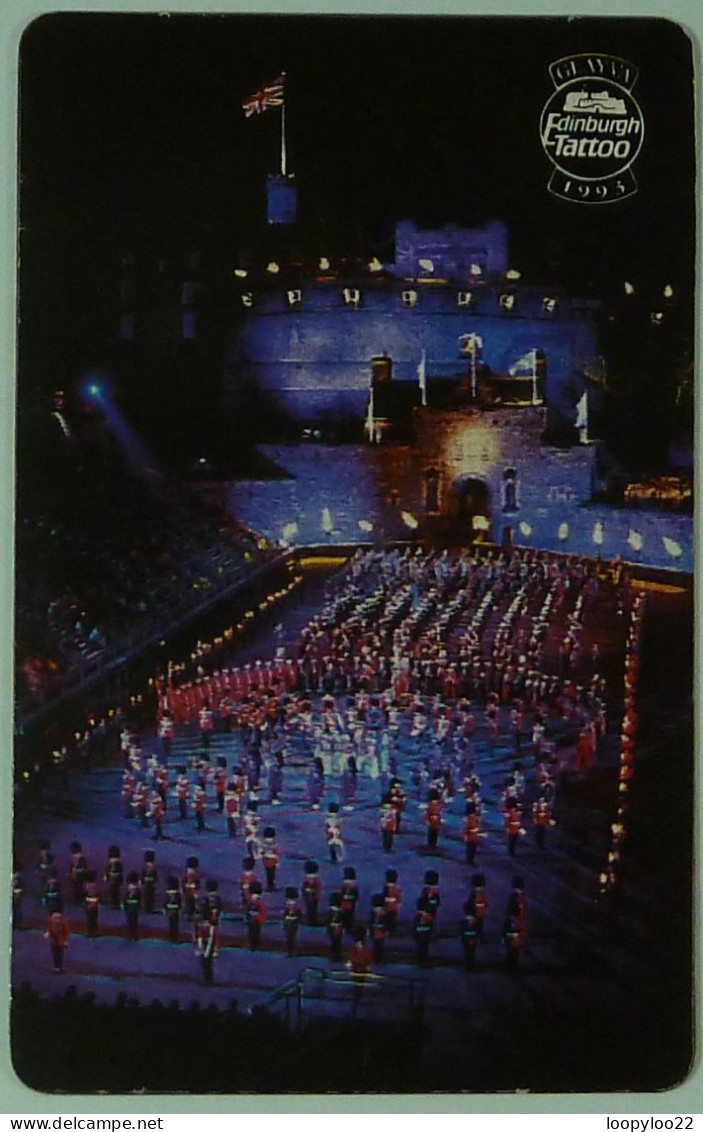 UK - Great Britain - International Payphones Scotland - IPL - 1993 Edinburgh Tattoo  - 50 Units In Black - Eurostar, Cardlink & Railcall