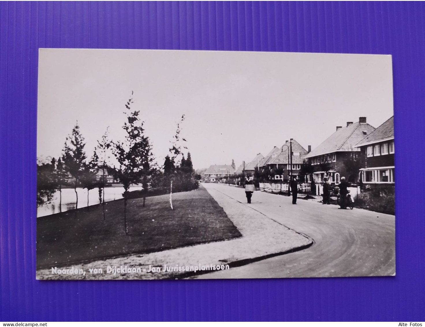 Alte AK Ansichtskarte Postkarte Naarden Van Dijcklaan Jan Jurrissenplantsoen Noord Holland Gooise Meren Alt Old Postcard - Naarden