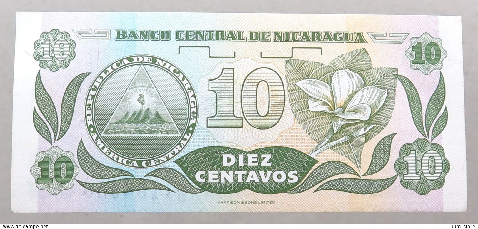 NICARAGUA 10 CENTAVOS 1991 TOP #alb051 1667 - Nicaragua