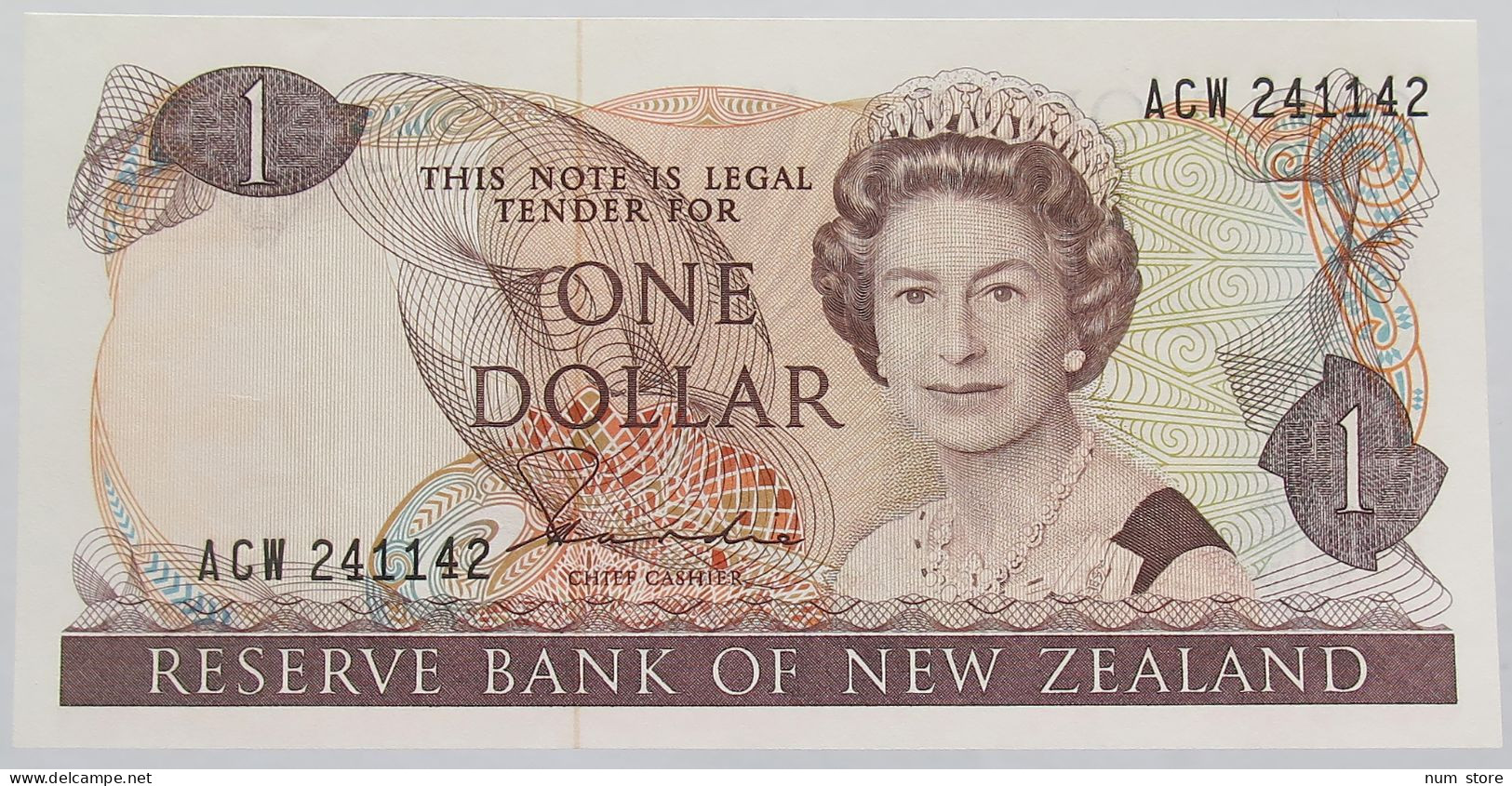 NEW ZEALAND 1 DOLLAR TOP #alb016 0455 - Nieuw-Zeeland