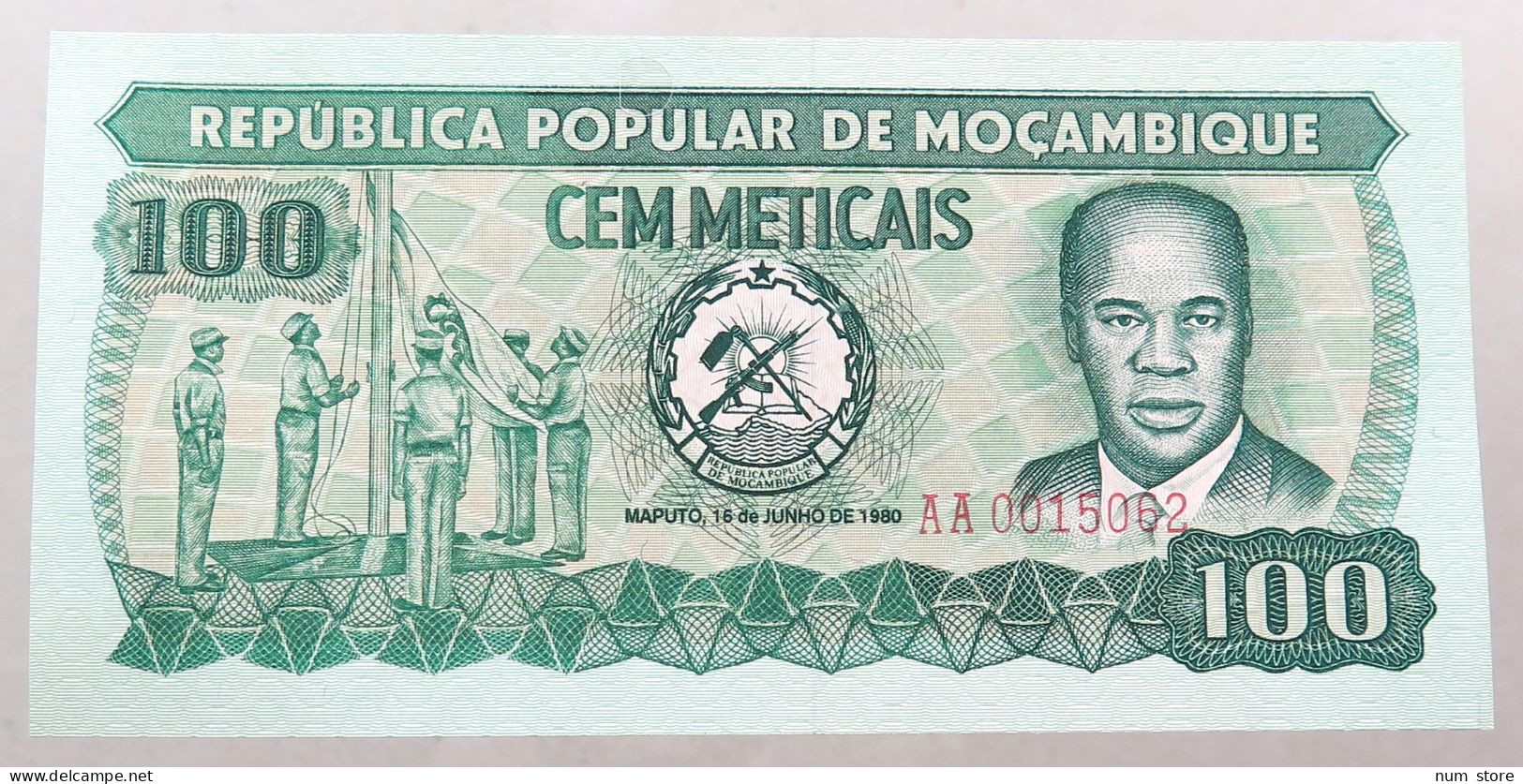 MOZAMBIQUE 100 METICAIS 1980 TOP #alb051 1701 - Mozambique