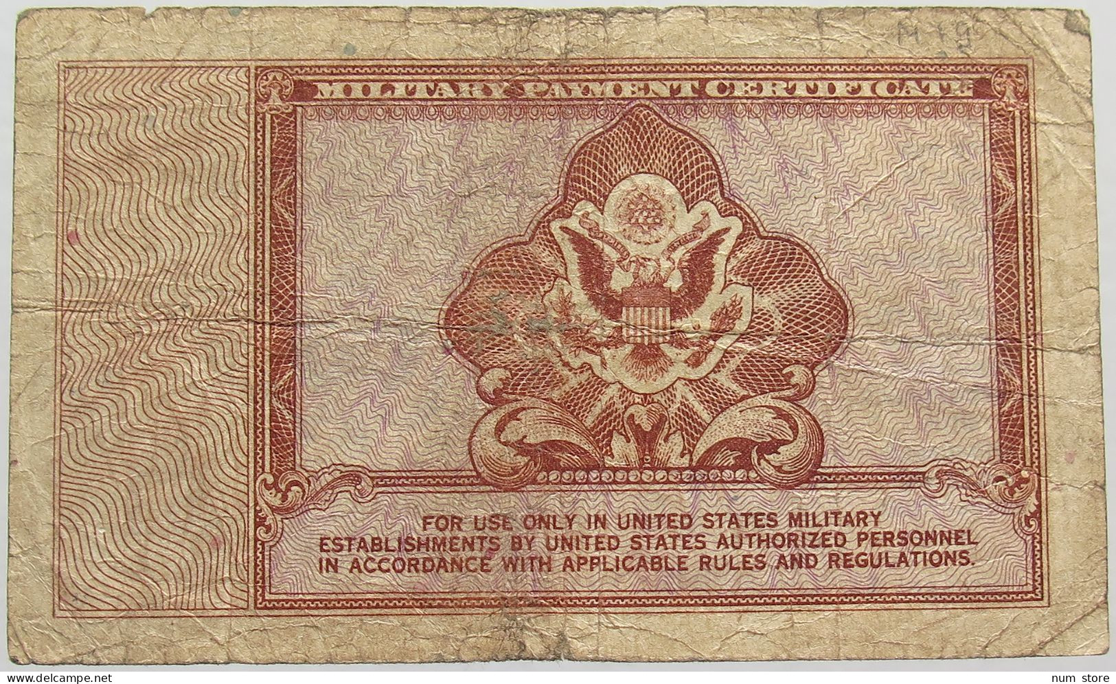 UNITED STATES 1 DOLLAR 1946 MILITARY #alb015 0203 - Unclassified