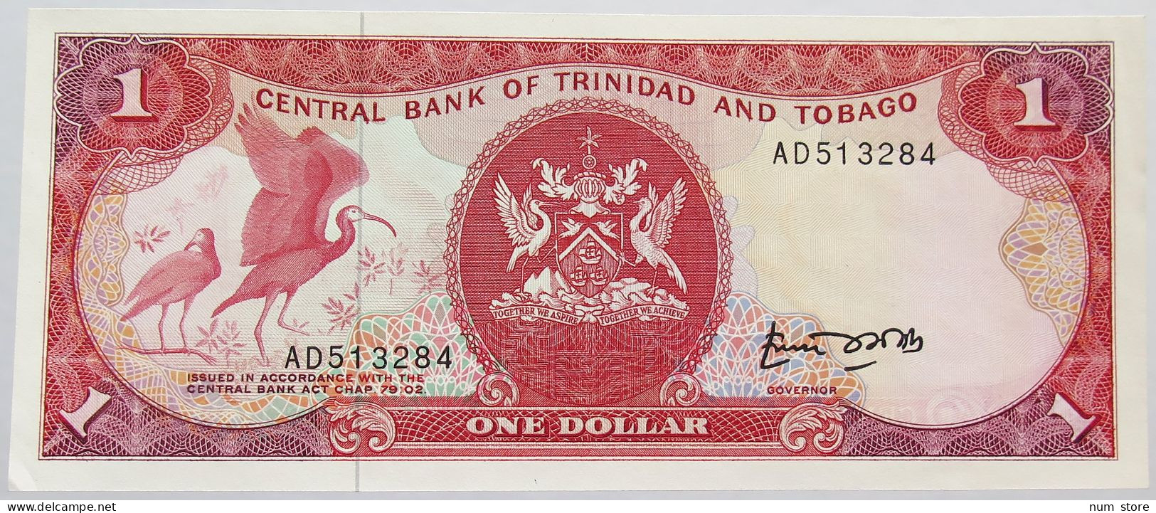 TRINIDAD TOBAGO 1 DOLLAR 1977 TOP #alb013 0263 - Trinité & Tobago