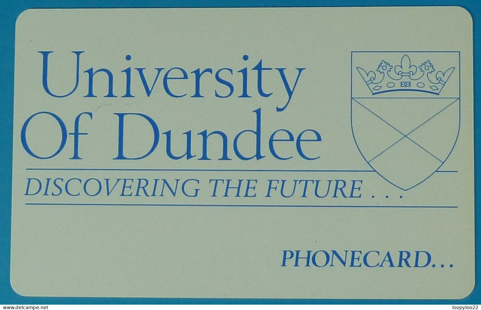 UK - Great Britain - International Payphones Scotland - IPL - University Of Dundee - 20 Units - Eurostar, Cardlink & Railcall