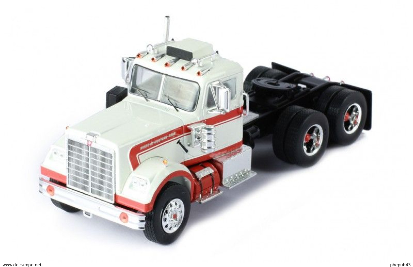 White Western Star 4864 - 1970 - Whit & Red - Ixo - Ixo