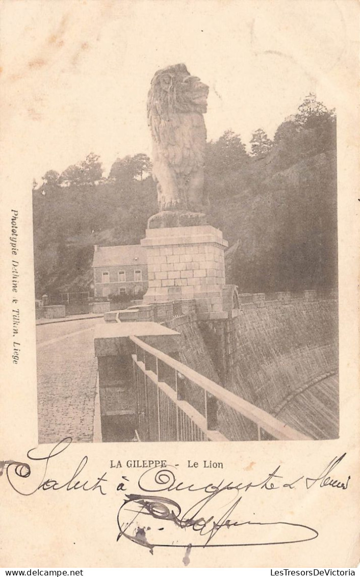 BELGIQUE - La Gileppe - Le Lion - Carte Postale Ancienne - Jalhay