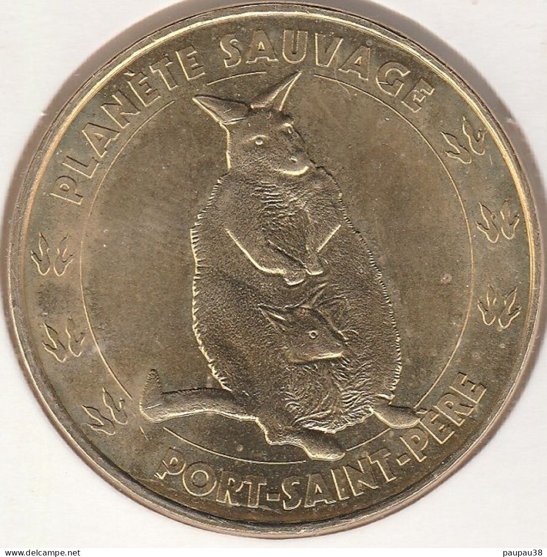 MONNAIE DE PARIS 2016 - 44 PORT-SAINT-PÈRE - Planéte Sauvage - Port-St-Pére - Wallaby De Bennett - 2016