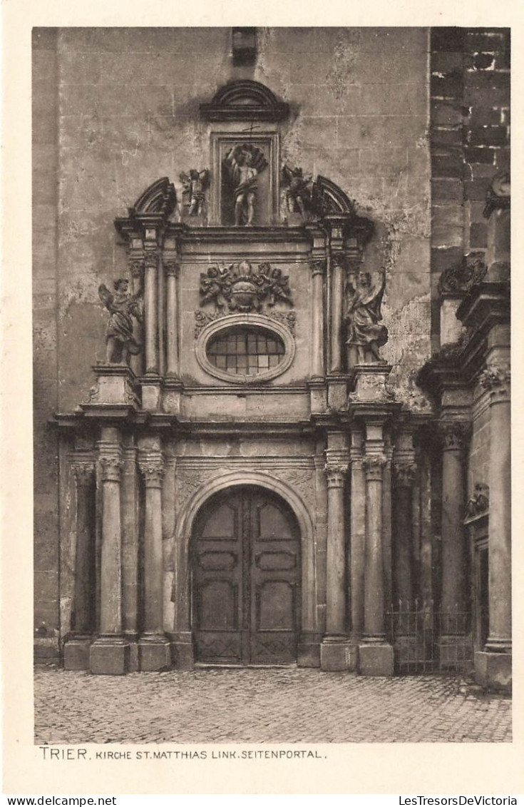 ALLEMAGNE - Trier - Kirche St Matthias Link Seitenportal - Carte Postale Ancienne - Trier