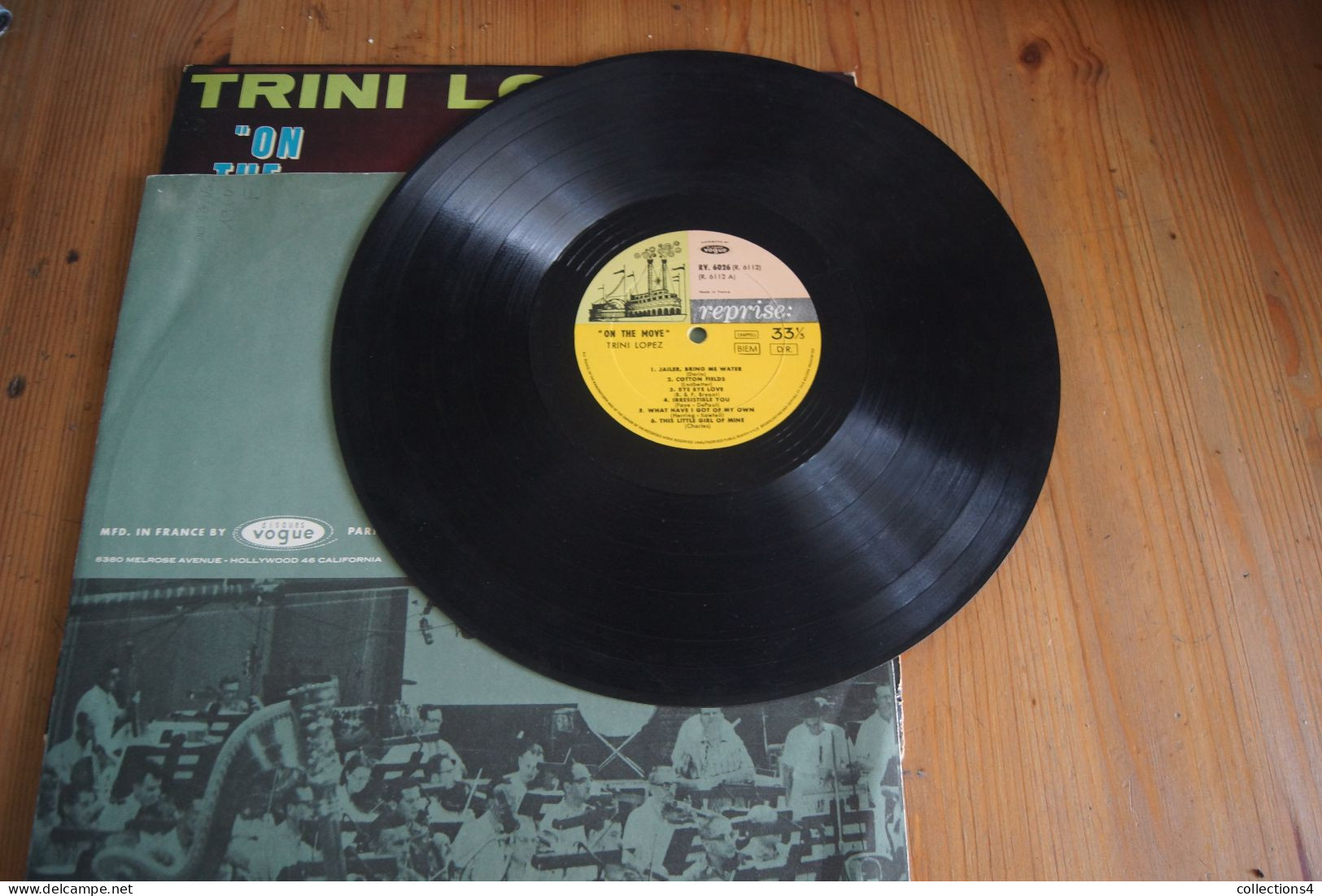 TRINI LOPEZ ON THE MOVE SURF N°3 LP 1964 LANGUETTE - Sonstige - Englische Musik