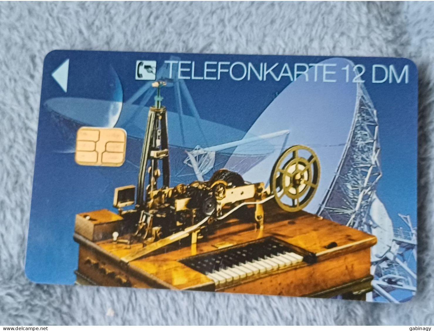 GERMANY-1061 - E 13 94 - Alte Morseapparate 1 - Typendrucktelegraph - 30.000ex. - E-Series : D. Postreklame Edition