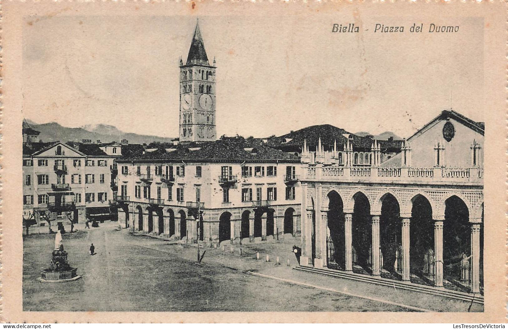 ITALIE - Biella - Piazza Del Duomo - Carte Postale Ancienne - Biella
