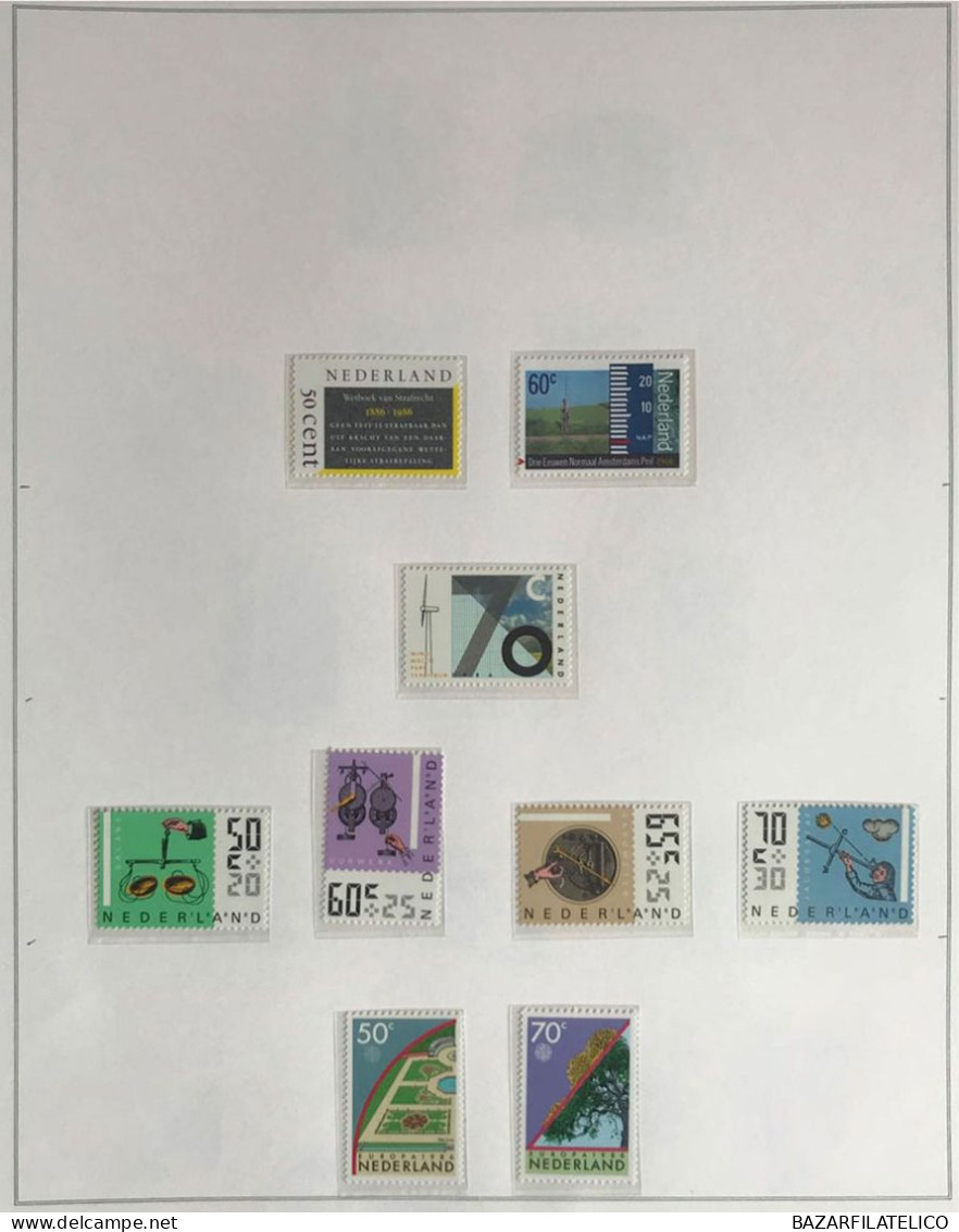 COLLEZIONE DELL'OLANDA DAL 1966 AL 1977 G.I MNH** + SERVIZI