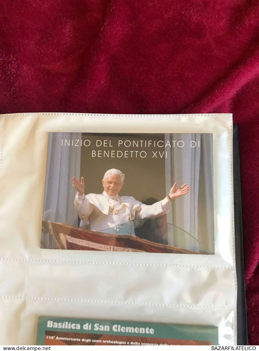 COLLEZIONE DI CARTOLINE DEL VATICANO COMPRESE CUSTODIE