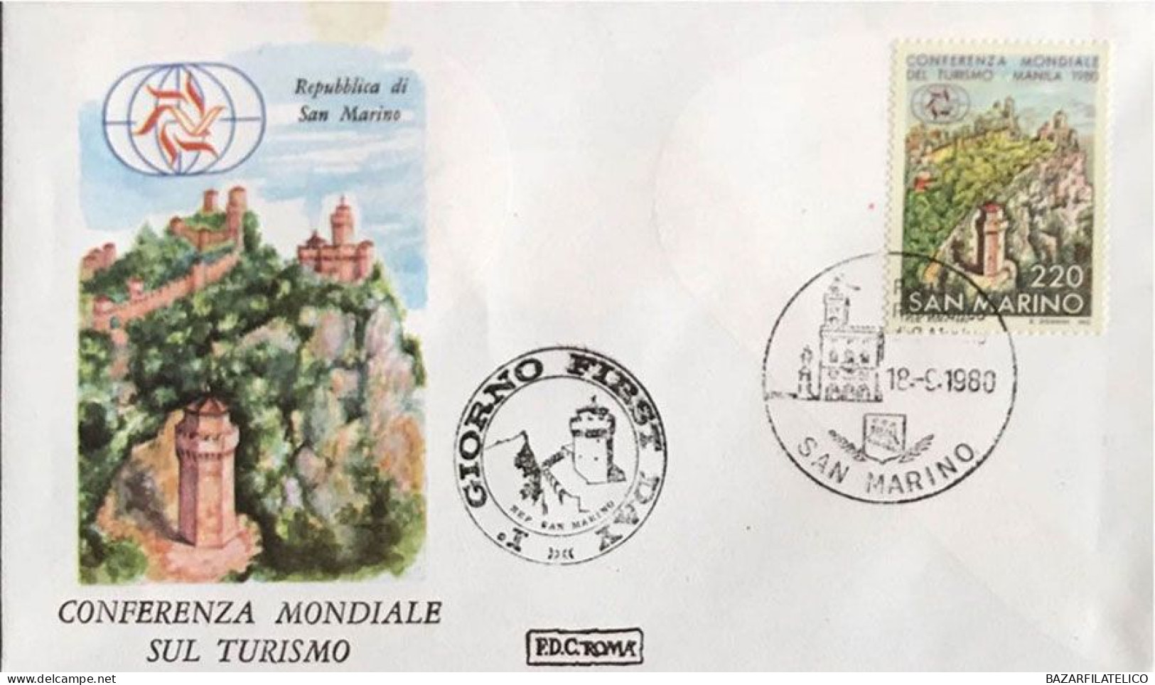 COLLEZIONE DI BUSTE PRIMO GIORNO SAN MARINO DAL 1967 AL 1985