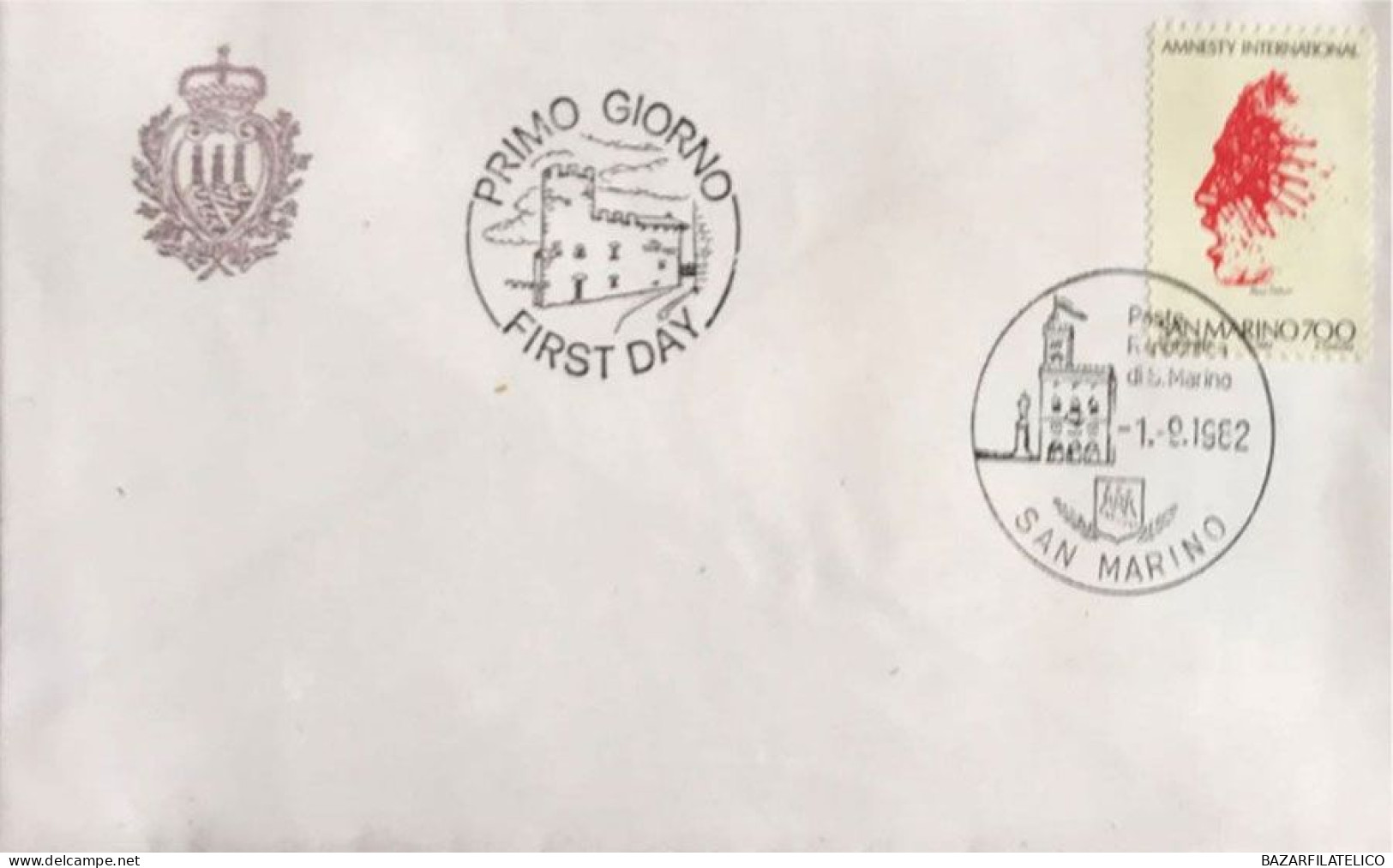 COLLEZIONE DI BUSTE PRIMO GIORNO SAN MARINO DAL 1967 AL 1985